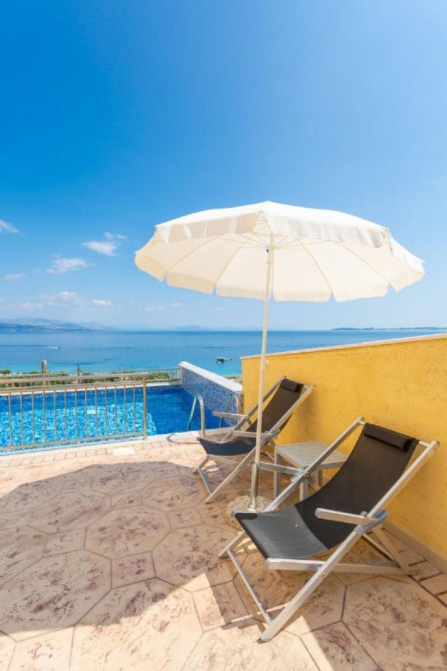 Corfu Sea View Villa - Aurora Barbati Exterior photo