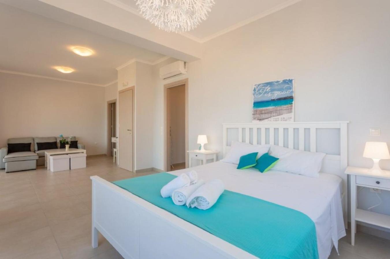 Corfu Sea View Villa - Aurora Barbati Exterior photo